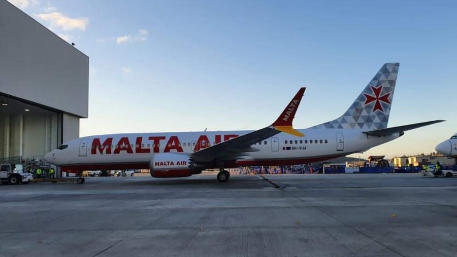 První letoun v barvách Malta Air