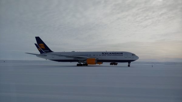 Icelandair letěl na Antarktidu