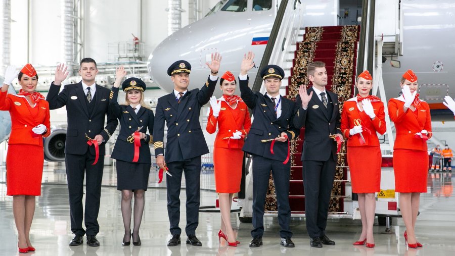 Aeroflot představil Airbus A320 s novými sedadly