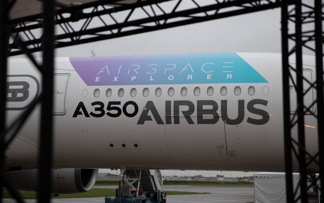 V nových Airbusech A350 budou stmívatelné okýnka