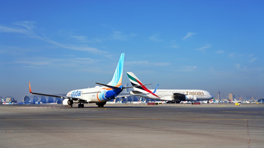 Emirates a flydubai slaví čtyři roky strategického partnerství