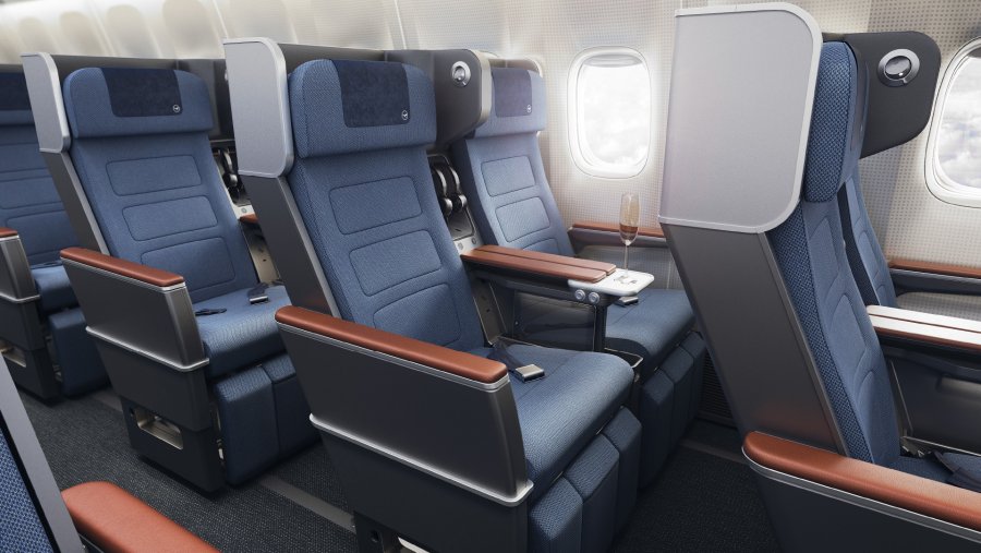 Lufthansa nová Premium Economy sedadla